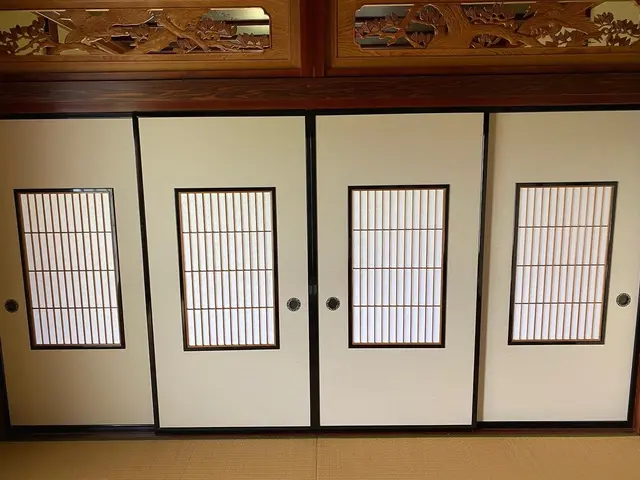 【返信最速】新規出店！全て自社施工◎地元高岡市の職人です！ふすまの張替は私まで！サービスの画像