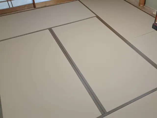 11/10〜ご予約承り 和室をペット用抗菌レザー畳に張替えサービスの画像