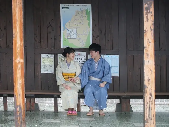 プロに相談☆似合わせ浴衣レンタル♪着付け小物類も揃ってる！返却も専用箱で安心サービスの画像