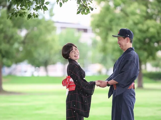 プロに相談☆似合わせ浴衣レンタル♪着付け小物類も揃ってる！返却も専用箱で安心サービスの画像