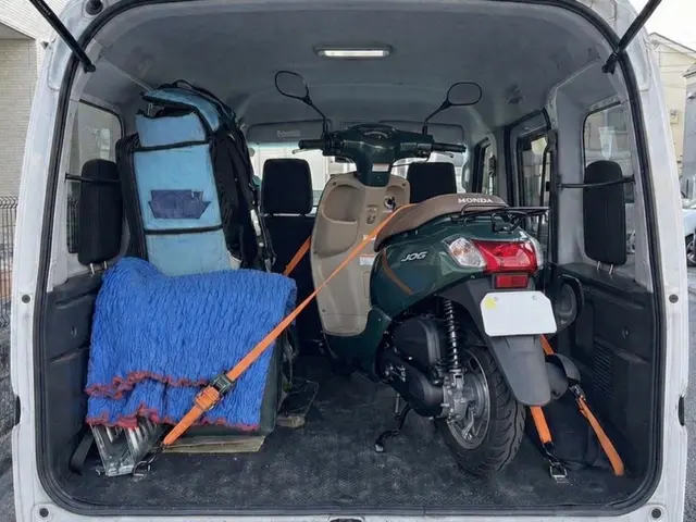 繁忙期も料金据え置き｜小型バイク安心輸送サービスの画像