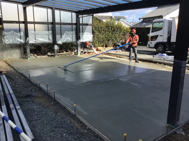 駐車場土間コンクリート施工承ります！サービスの画像