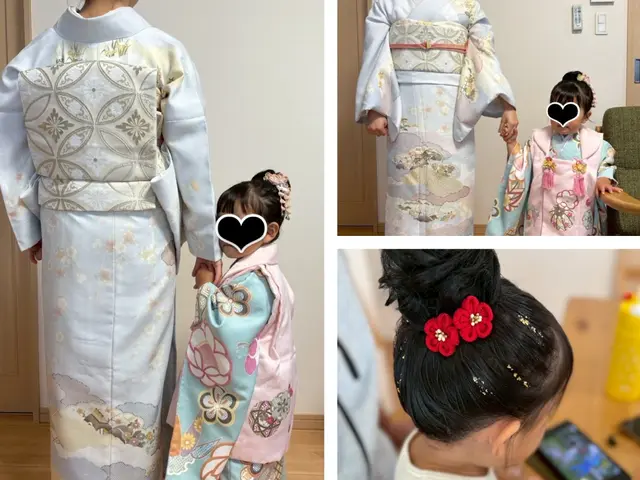 【お宮参り・若いママに】久しぶりの着物でも安心｜写真映え＆楽な着付け（ヘア付）