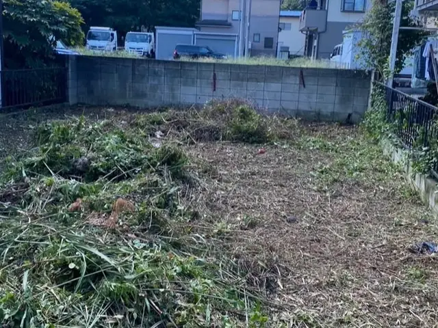 ★夏の期間にオススメ★お庭周りキレイに♪サービスの画像