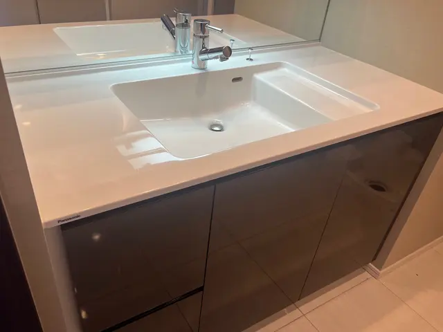 きれいで清潔感のある洗面台に仕上げます！サービスの画像