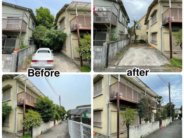 ☆明るいお庭へ大変身！笑顔にさせてみせます^^　難所・高所作業は得意分野です☆サービスの画像