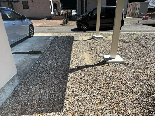 駐車場セメント施工サービスの画像