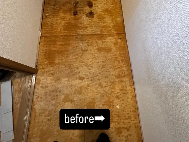 「低コスト×短工期で、床をおしゃれにプチリフォーム」サービスの画像