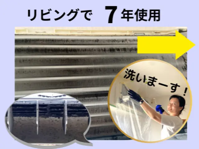 1日2台限定◎女性店長が丁寧な作業でキレイにします◎カビ抑制・消臭剤標準噴霧サービスの画像