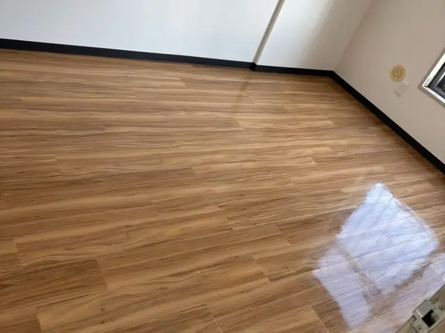 床ワックス無料サービス中！退去の多い不動産業者さんや個人の方も是非！サービスの画像