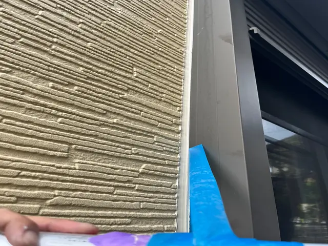 ″外壁コーキング作業″心を込めて施工します！ぜひ当店にお任せください！サービスの画像