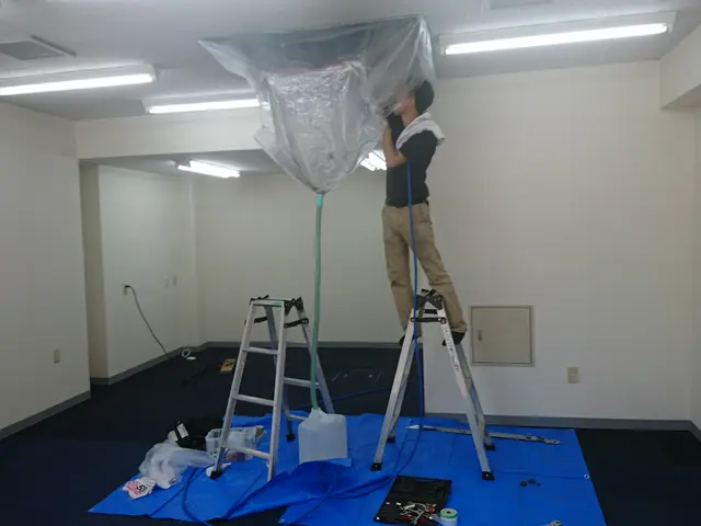 【消臭のプロ】分解洗浄+消臭コーティングで清潔な空気に致します。サービスの画像