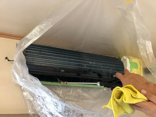 ★壁掛けエアコンの分解除菌洗浄★高温スチーム除菌・防カビコーティング込です★サービスの画像