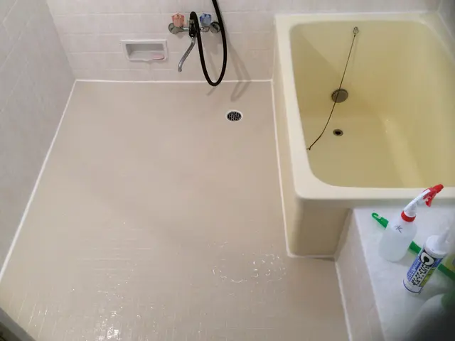 ★お風呂の洗い場専用フロア貼り！★サービスの画像