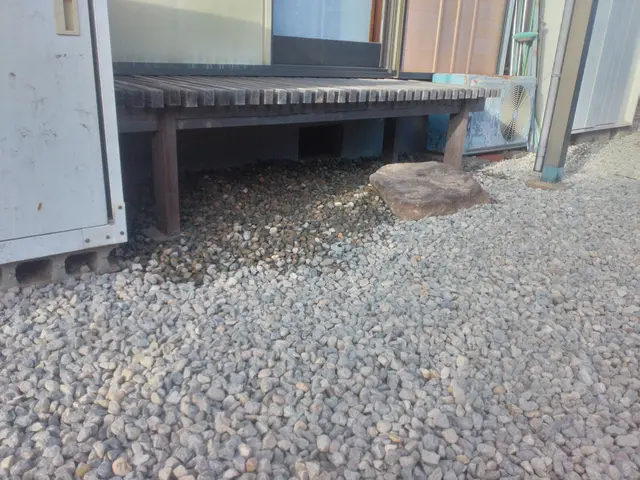 砂利敷き施工サービスサービスの画像