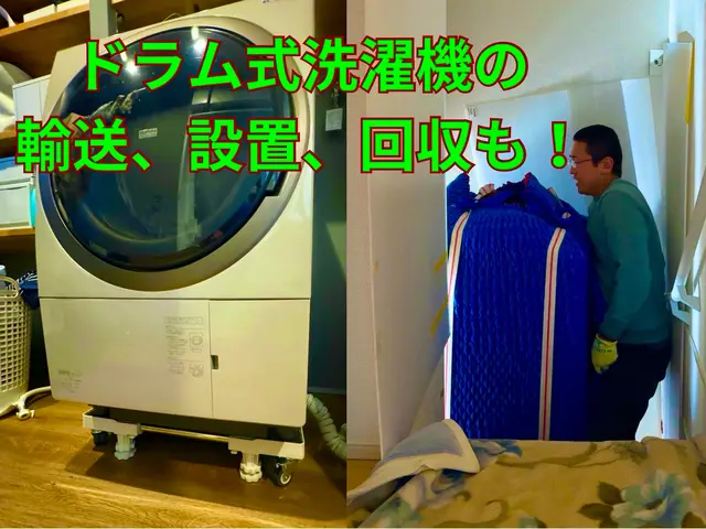 他社に断られた冷蔵庫、ドラム式洗濯機、ソファーの搬入　2トントラックでの引越しもサービスの画像