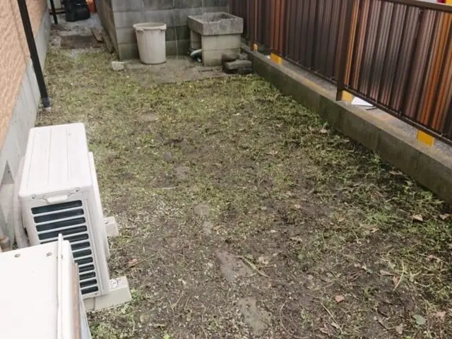 【草刈りなら便利屋一番星へ。庭、更地、駐車場、マンション周り、どこでもOK】サービスの画像