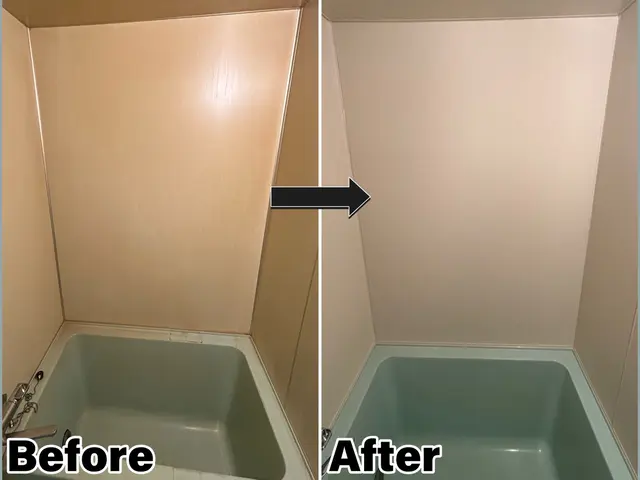 浴室の壁、天井、床、浴槽、換気扇、照明、蛇口、鏡等のお困りごと全て請け負います。サービスの画像