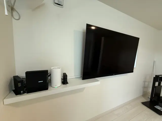 壁掛けテレビ専門店 ！成功は作業店選びから　必ず2人で安全に作業！ 安心安全宣言サービスの画像