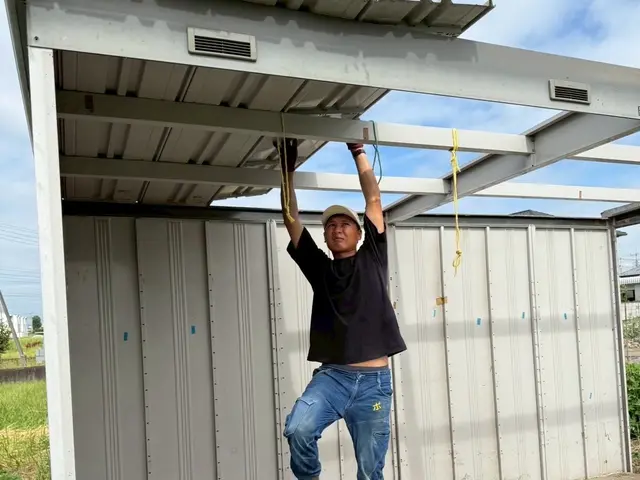 物置の解体はお任せください！解体〜搬出までスピーディーに作業致します。ご相談を！サービスの画像