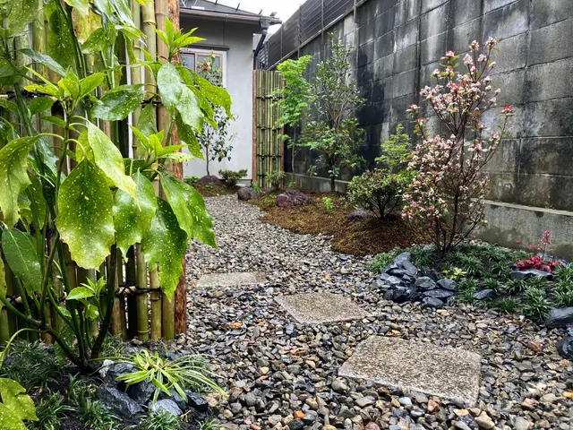 ★作庭・お庭の改修・花壇・植栽等ご相談下さい★料金は全て相談　和風・和モダンも可サービスの画像