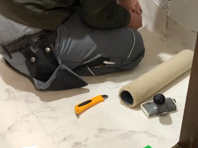 クッションフロア上貼り、張り替えサービスの画像