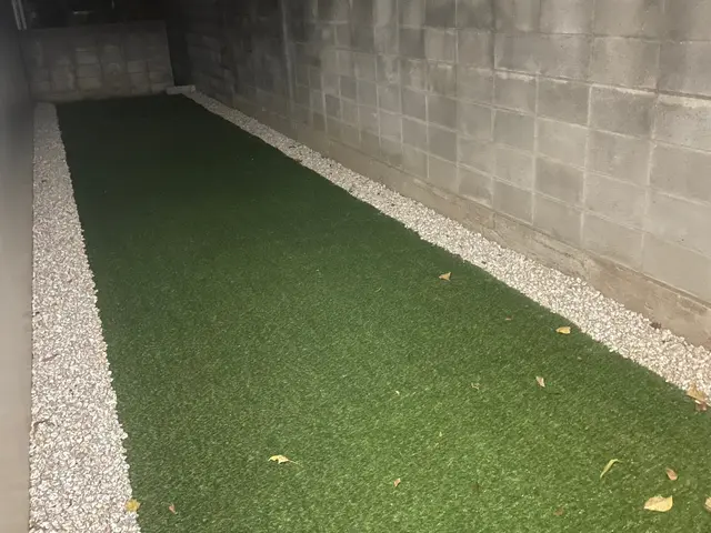 人工芝施工致します！天然芝剥がし処分もお任せ下さい！サービスの画像