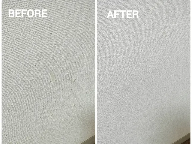 仕上がり重視☆壁の穴凹み・張替え・ペット傷・引越前後原状回復・火災保険対応しますサービスの画像