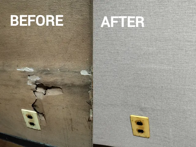仕上がり重視☆壁の穴凹み・張替え・ペット傷・引越前後原状回復・火災保険対応しますサービスの画像