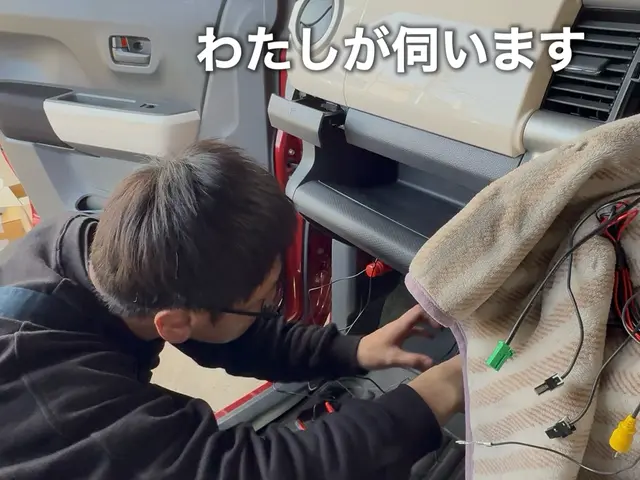 【自動車電装店】車の電気屋さんが見えない配線まで安全で綺麗に仕上げます！サービスの画像