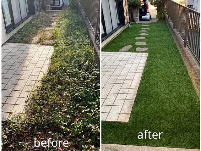 『人工芝専門』12月多少空き有。内容によっては2月着工。早めのご相談をサービスの画像