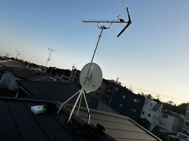 アンテナ専門。即日対応！最短当日！業界歴10年以上の作業員がお伺い致します！サービスの画像
