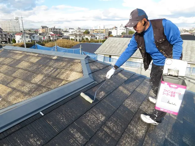 スレート屋根・カラーベストなどの屋根塗装は完全自社施工の中里塗装へサービスの画像