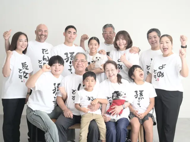 入学記念の写真