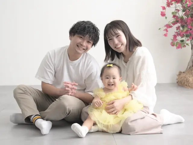 入学記念の写真