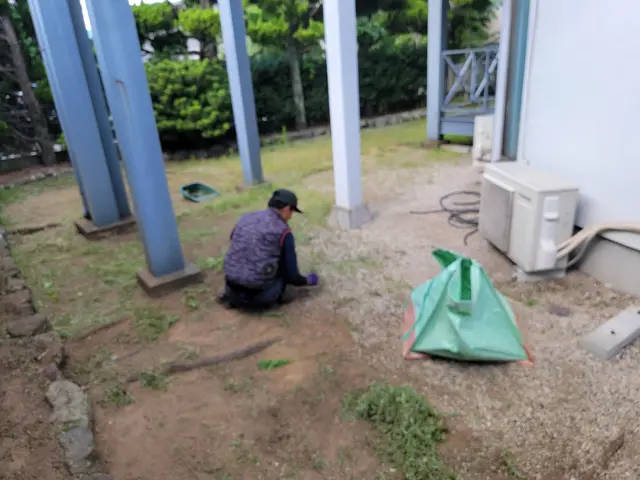 【実績多数!】お庭の草むしり!仕上がりキレイ!【お気軽にお問い合わせください!】サービスの画像
