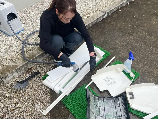 環境によって洗剤を使い分け◆複数台割引あり☆土日限定で女性スタッフ同行いたしますサービスの画像