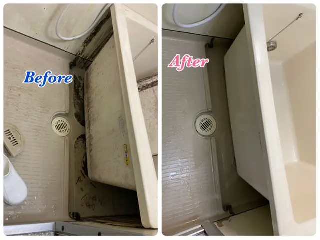 いや〜な水垢、カビまでキレイ・ピカピカにします！☆浴室クリーニング☆サービスの画像