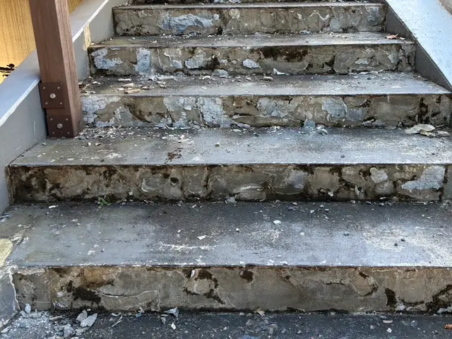 割れ、欠けのあるコンクリート補修します！サービスの画像