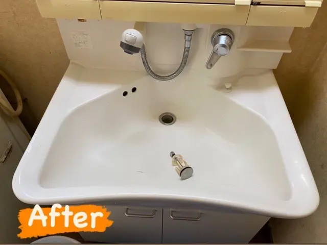 洗面所クリーニングサービスの画像