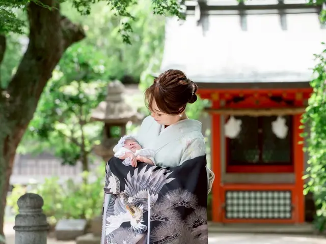 【着付＋ヘアセット可能】大人もお子様もお任せ下さい。レンタル着物も有り。サービスの画像