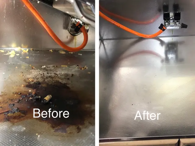 ★大手出身のクリーニングプロが、作業前後の違いをしっかりとお見せします。サービスの画像