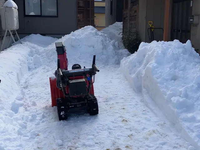 ◎屋根・カーポートの雪下ろし◎☆玄関廻り・雪庇等☆★緊急要請・早朝ご相談下さい★サービスの画像