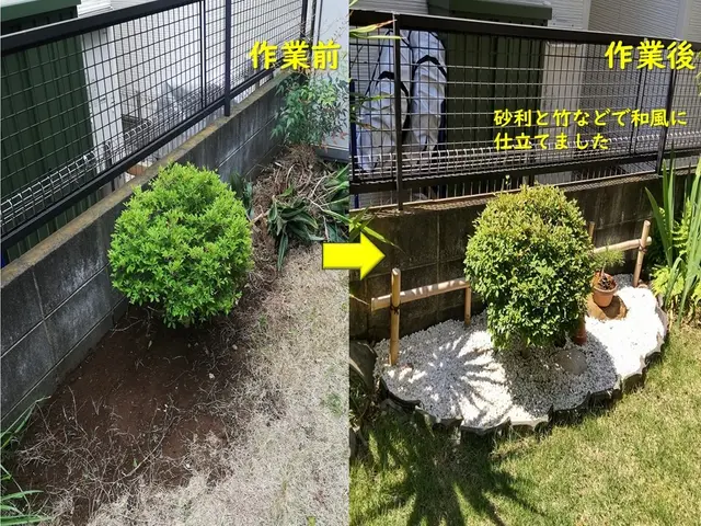◎10年の実績◎造園技能士◎損害保険加入◎継続して選ばれる仕事をご提供サービスの画像