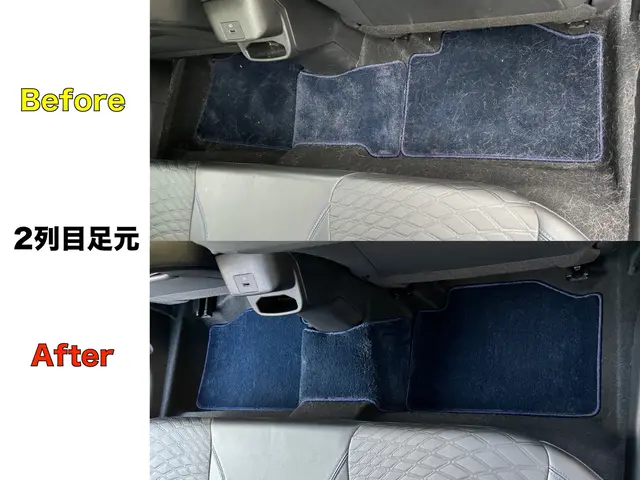 内装部品も外して行うルームクリーニング！他社と一味違います！サービスの画像