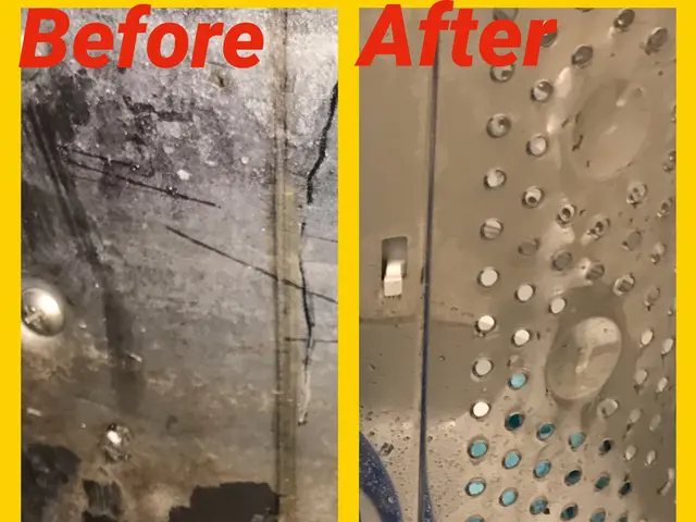 洗濯機ドラム引っこ抜いて、裏側みてみませんか？ニオイ、黒いカスの原因分かります！サービスの画像