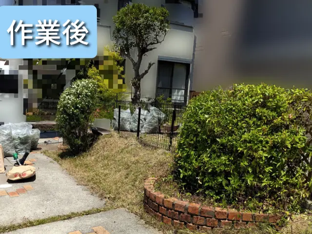 ★ご予約前に写真で簡単お見積もり♪★お庭スッキリ！★女性スタッフ同行可◯サービスの画像