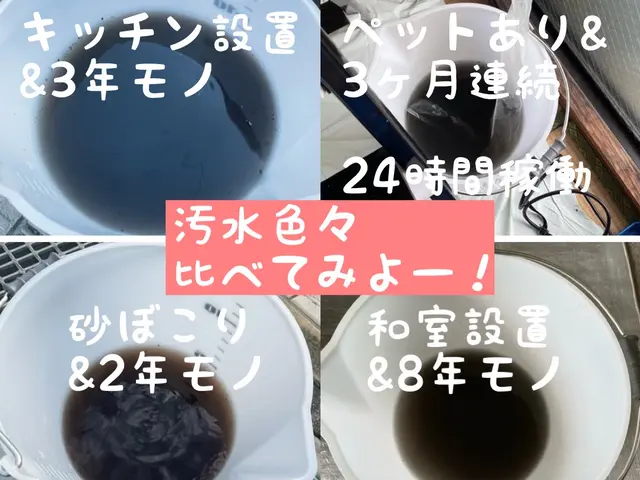 『猫・犬ちゃんにも安心』天然エコ洗剤【非喫煙者】◎暖房を使う前にクリーニング！サービスの画像