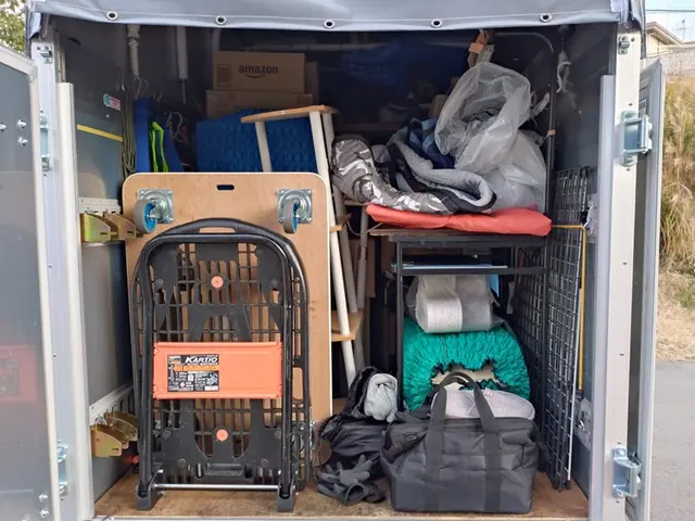 大阪発 軽トラ幌！♡2000円割引サービス有◎エアコン買取1000円◎不用品回収サービスの画像