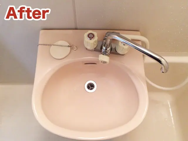 ☆コーティングも可能☆【洗面所クリーニング】サービスの画像